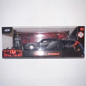 NEW The Batman 1:24 Batmobile Jada Hollywood Rides Die-cast Car Robert Pattinson